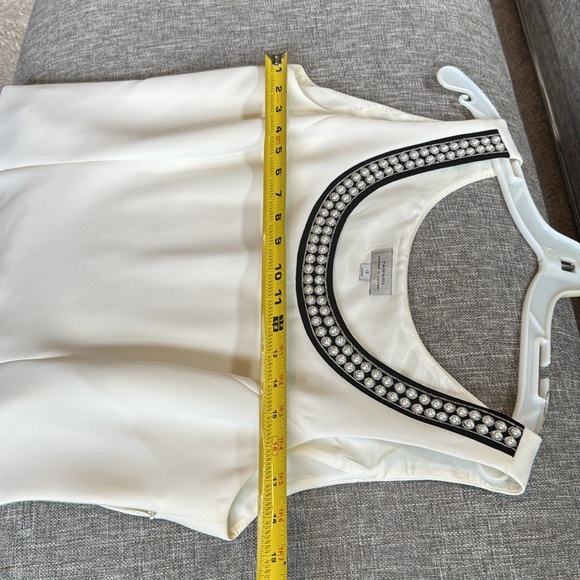 Tahari Arthur S Levine tank top blouse size 12 - Picture 5 of 9